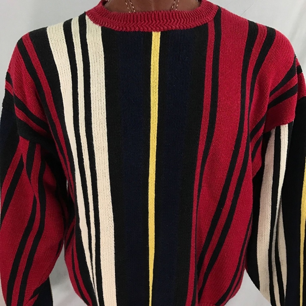 New River for J. Riggings Heavy Knit Crew Neck L
